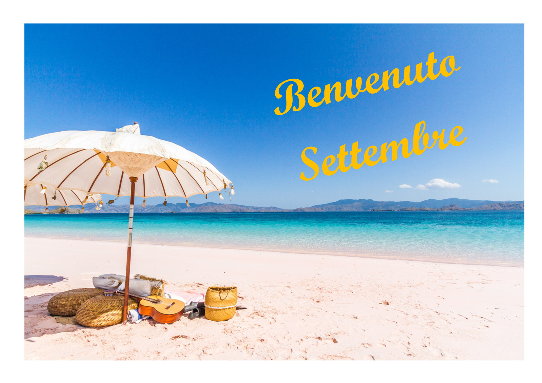 Benvenuto Settembre