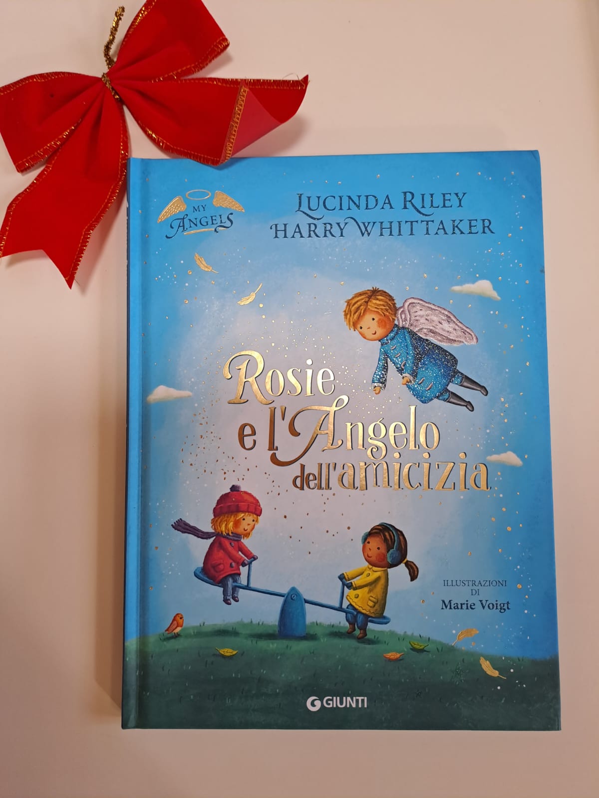 Copertina del libro Rosie e l'angelo dell'amicizia